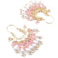 Rajwada Women Pink Hoop Style Earrings