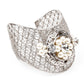 Rajwada Women Silver Embellished Imitation Bracelet