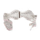 Rajwada Women Silver And Pink Embellished Imitation Bracelet