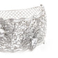 Rajwada Women Silver Broad Imitation Cuff Bracelet
