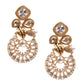Rajwada Women Gold Imitation Drop Earrings
