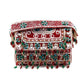 Rajwada Women Red Embellished Bridal Clutch Bag