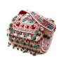 Rajwada Women Red Embellished Bridal Clutch Bag