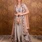 Rajwada Women Apricot Cutdana Embellished Potli Bag