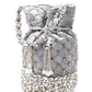 Rajwada Women Grey Embellished Potli Bag