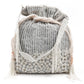 Rajwada Women Grey Embellished Potli Bag