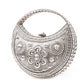 Rajwada Women Silver Metallic Clutch Bag