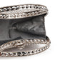 Rajwada Women Silver Metallic Clutch Bag
