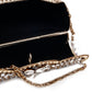 Rajwada Women Antique Looking Gold Color Metal Clutch