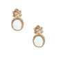 Rajwada Women Sea Green Gold Plated Choker Necklace Set