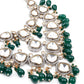 Rajwada Women Double Layered Bridal Long Necklace Set