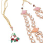 Rajwada Women Layered Bridal Long Rani Haar Necklace Set