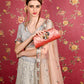 Rajwada Women Mauve Velvet Bridal Clutch Bag