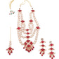Rajwada Women Layered Bridal Long Rani Haar Necklace Set