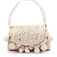 AWE-INSPIRING WHITE AND GOLD CLUTCH BAG - Rajwada