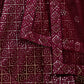Rajwada Women Maroon Designer Semi Stitched Lehenga With Unstitched Blouse