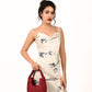 Rajwada Red Suede Embellished Clutch For Women