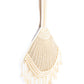 Rajwada Women All Pearls Tasselled White Clutch
