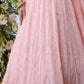 Baby Pink Sequins Georgette Lehenga Set - Rajwada