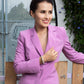 Baby Pink Studded Crystal Bracelet - Rajwada