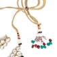 Beautiful Kundan and Black Mani Necklace Set! - Rajwada
