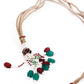 Beautiful rose gold sapphire jewellery set - Rajwada