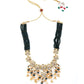 Beauty In green  Necklace Set - Rajwada