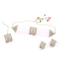 Bedazzling Baby Pink Choker Necklace Set - Rajwada
