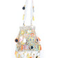 Rajwada MultiColor Suede Sequin And Mirror Work Potli For Women