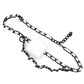 Black and white mini chained belt bag - Rajwada