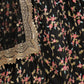 Black Floral Sassy Lehenga Choli Set - Rajwada