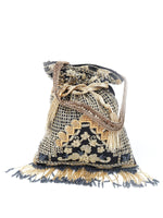 Black Velvet Designer Potli - Odette