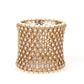 Bold Gold Embellished Bracelet - Rajwada