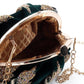 Bottle Green Beaded Batuwa - Rajwada