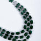 Bottle Green Trendy Necklace Set - Rajwada