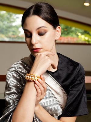 Braided Pattern Superior Bracelet! - Rajwada