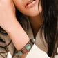 Bright Green Crystal Statement Bracelet - Rajwada