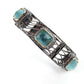 Bright Green Crystal Statement Bracelet - Rajwada