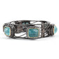 Bright Green Crystal Statement Bracelet - Rajwada