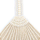 Rajwada Women All Pearls Tasselled White Clutch
