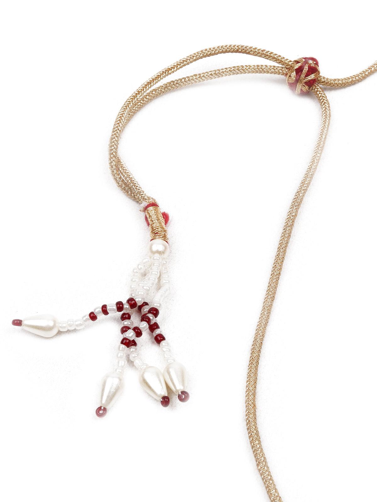 Choker with Cool Grey Vibes - Rajwada