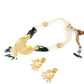 Classy Green Necklace Set - Rajwada
