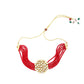 Classy Red Choker Set - Rajwada