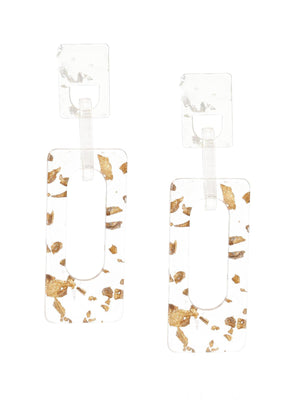 TRENDY WHITE EARRINGS - Rajwada