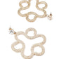 WHITE STONE DANGLER EARRING - Rajwada
