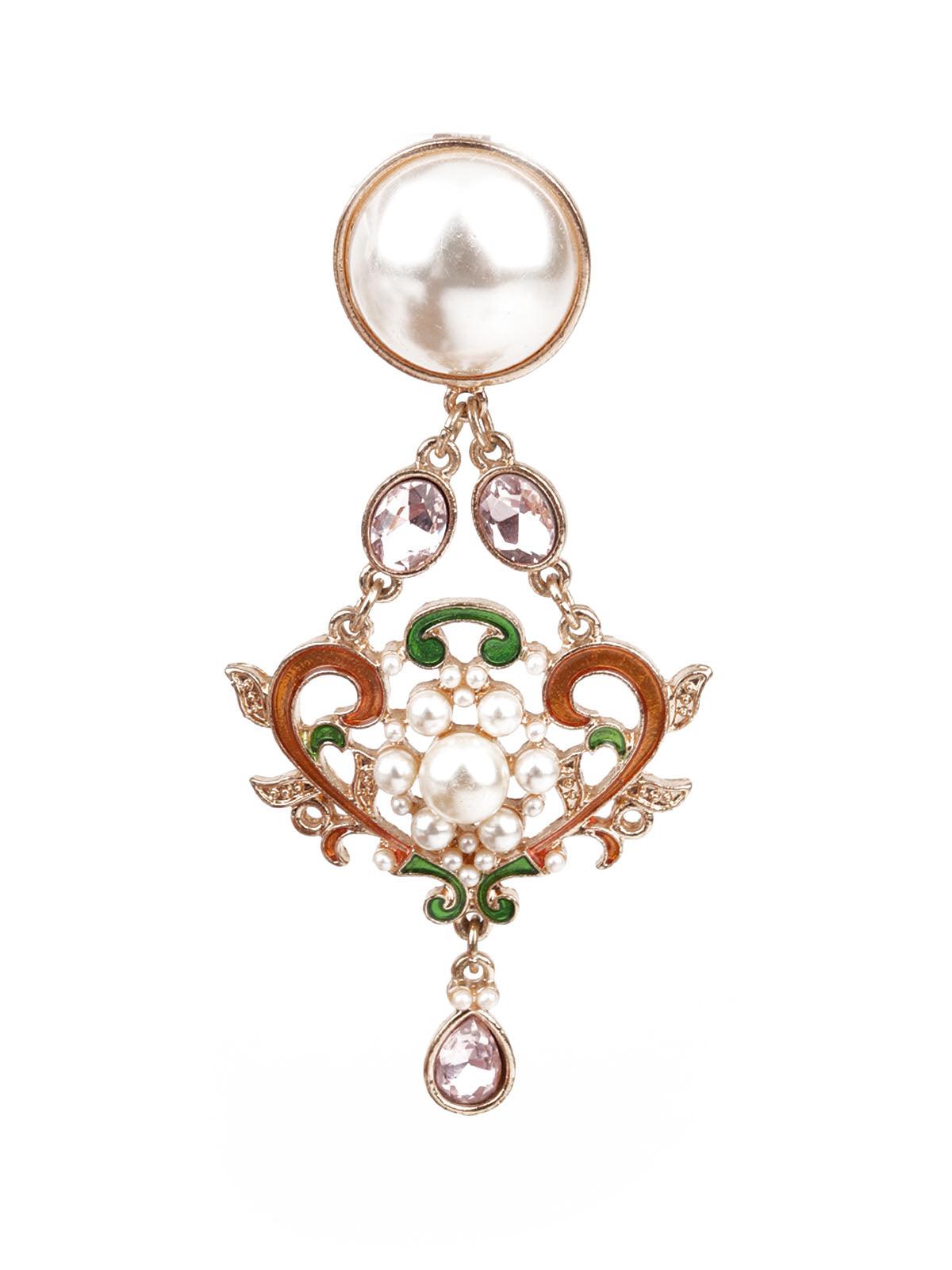 SUNSHINE MULTICOLORED DANGLER EARRINGS - Rajwada