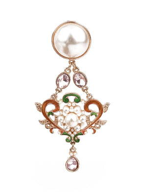 SUNSHINE MULTICOLORED DANGLER EARRINGS - Rajwada
