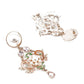 SUNSHINE MULTICOLORED DANGLER EARRINGS - Rajwada