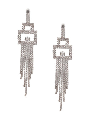 SUNSHINE WHITE DANGLER EARRINGS - Rajwada
