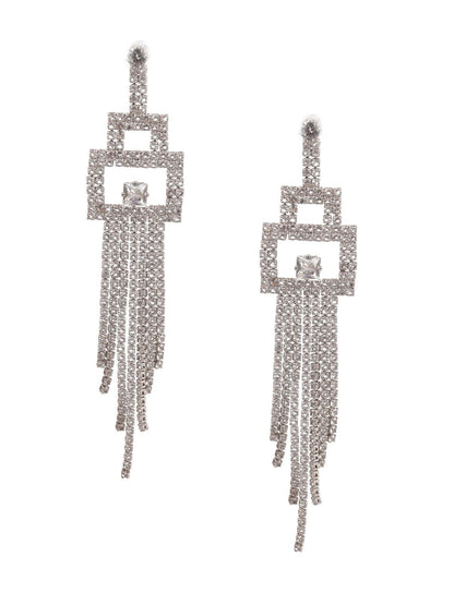 SUNSHINE WHITE DANGLER EARRINGS - Rajwada
